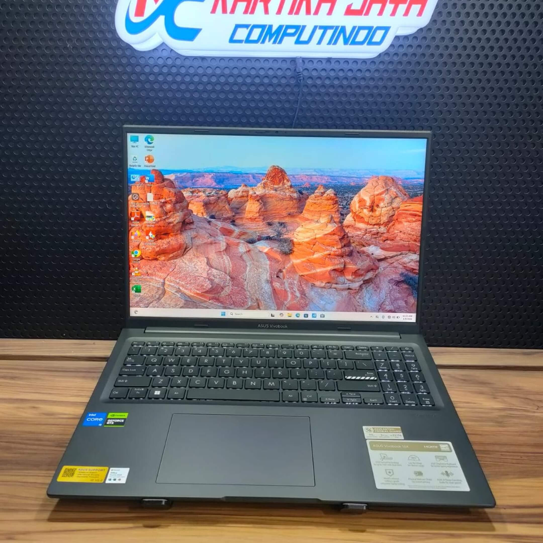 ASUS VIVOBOOK 16X K3605V CORE I5 VGA RAM 8 SSD 